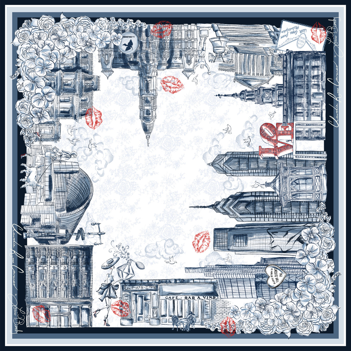 The Philadelphia Silk Scarf